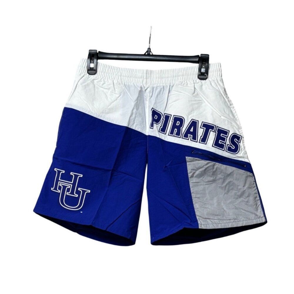 Mitchell & Ness Men's NCAA Nylon Utility Shorts Hampton, XS